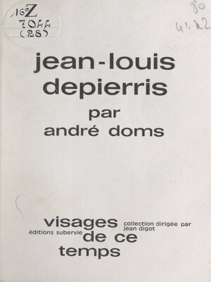 cover image of Jean-Louis Depierris